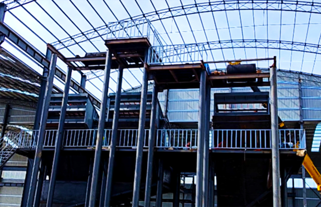 1000噸鐵礦石破碎加工生產線 